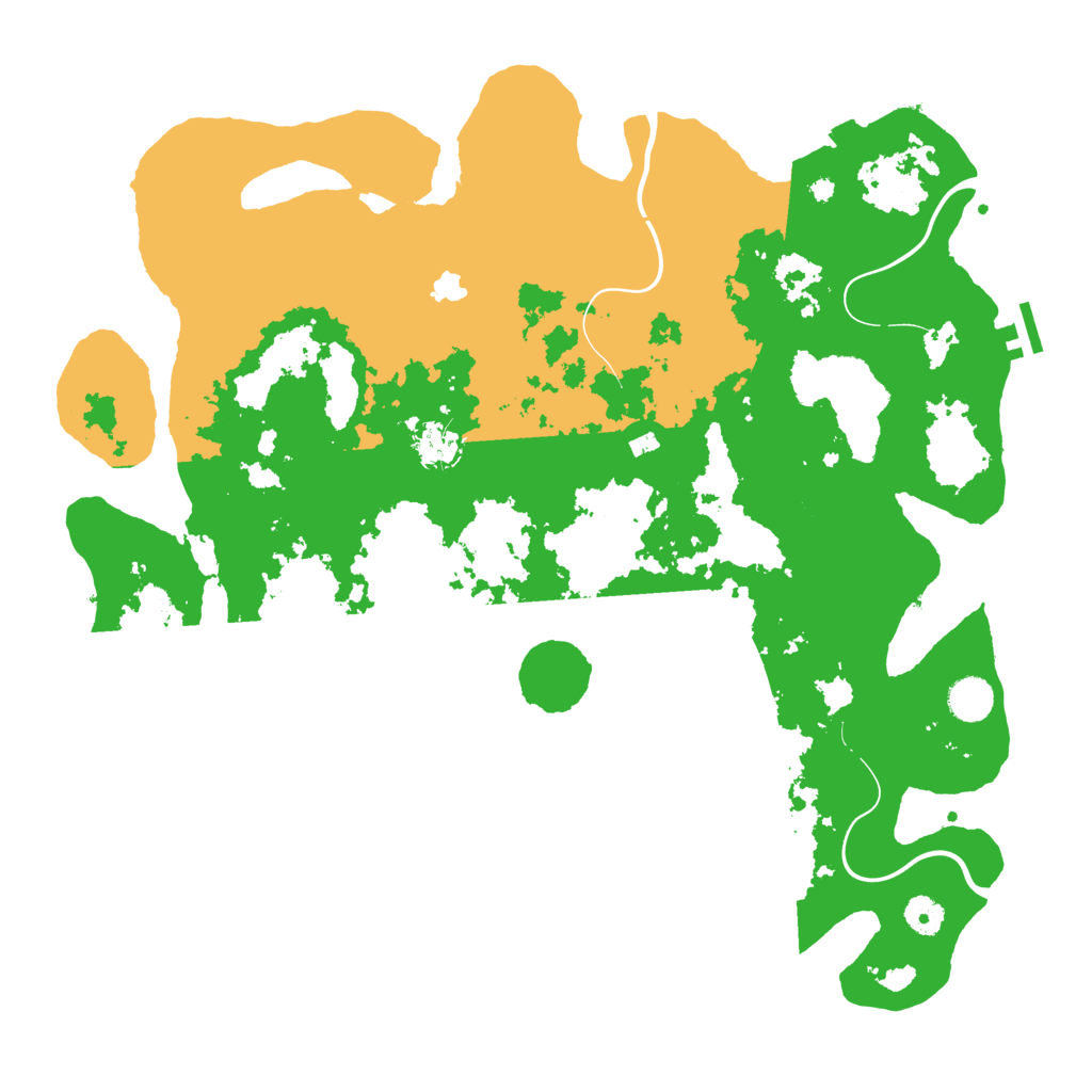 Biome Rust Map: Procedural Map, Size: 4250, Seed: 1669794666