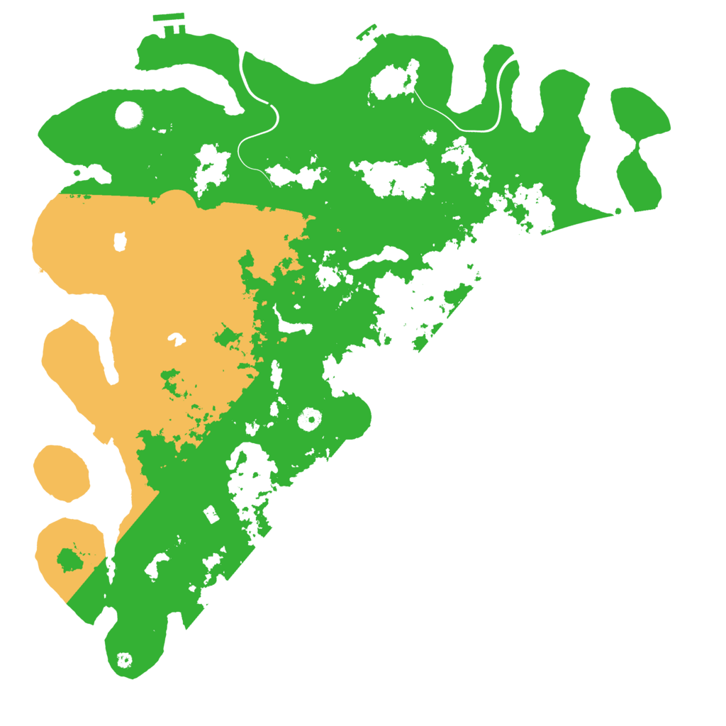 Biome Rust Map: Procedural Map, Size: 4690, Seed: 69420