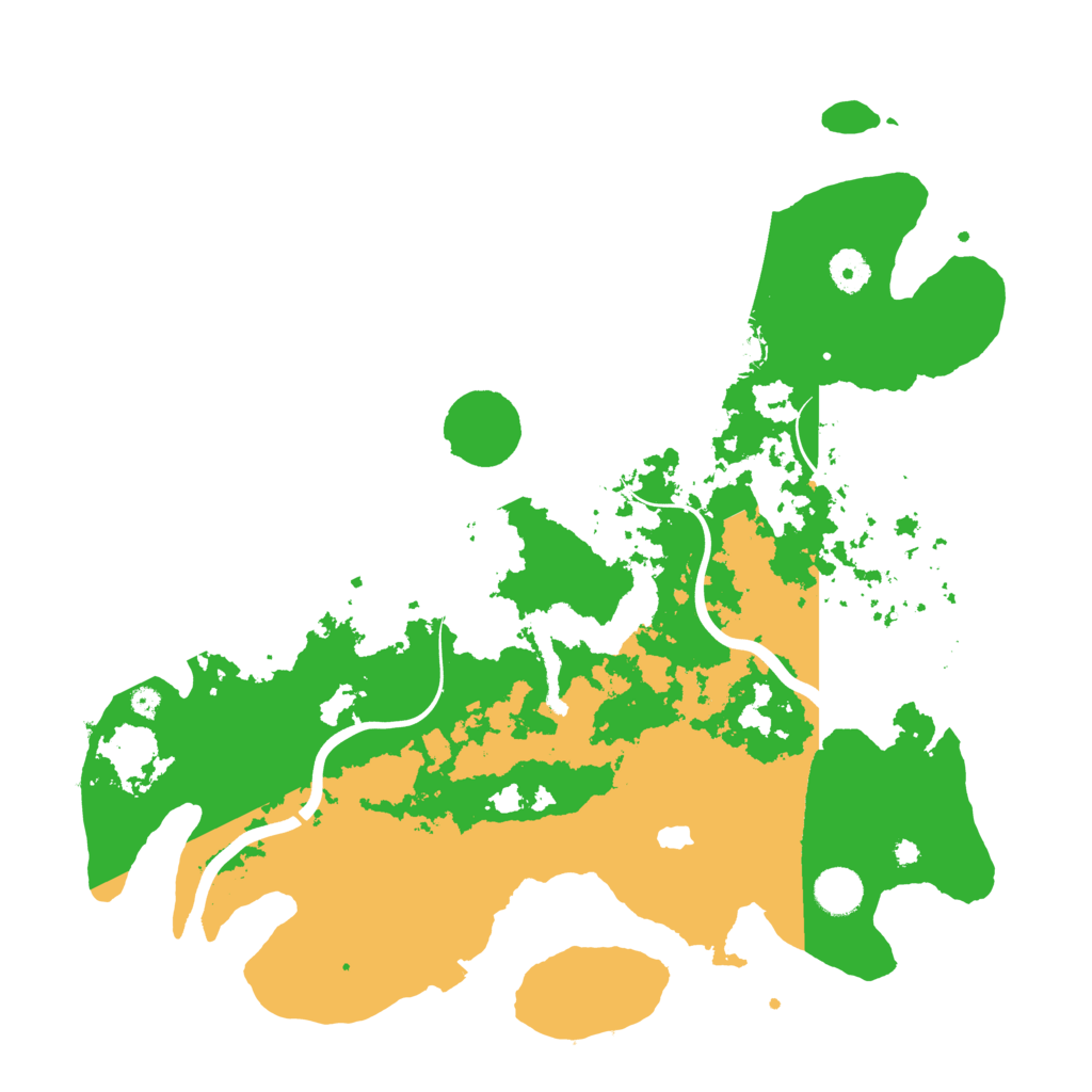 Biome Rust Map: Procedural Map, Size: 4000, Seed: 380099639