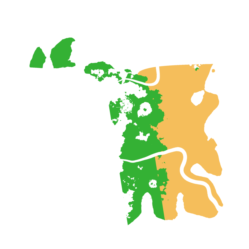 Biome Rust Map: Procedural Map, Size: 3000, Seed: 1725131580