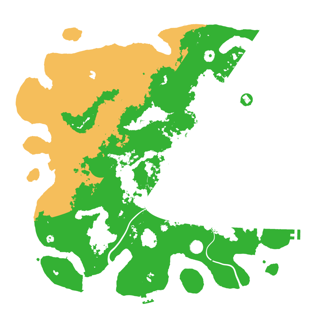 Biome Rust Map: Procedural Map, Size: 4122, Seed: 466310247