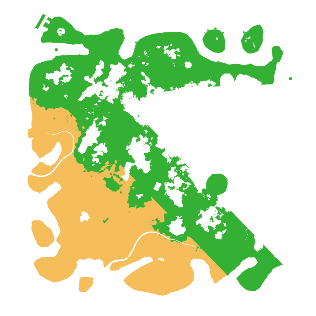 Biome Rust Map: Procedural Map, Size: 4000, Seed: 431072475