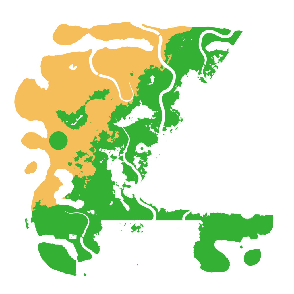 Biome Rust Map: Procedural Map, Size: 4222, Seed: 466310247