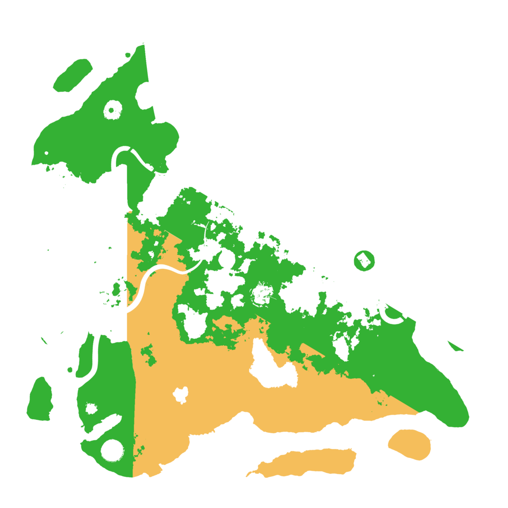 Biome Rust Map: Procedural Map, Size: 4000, Seed: 1166597554