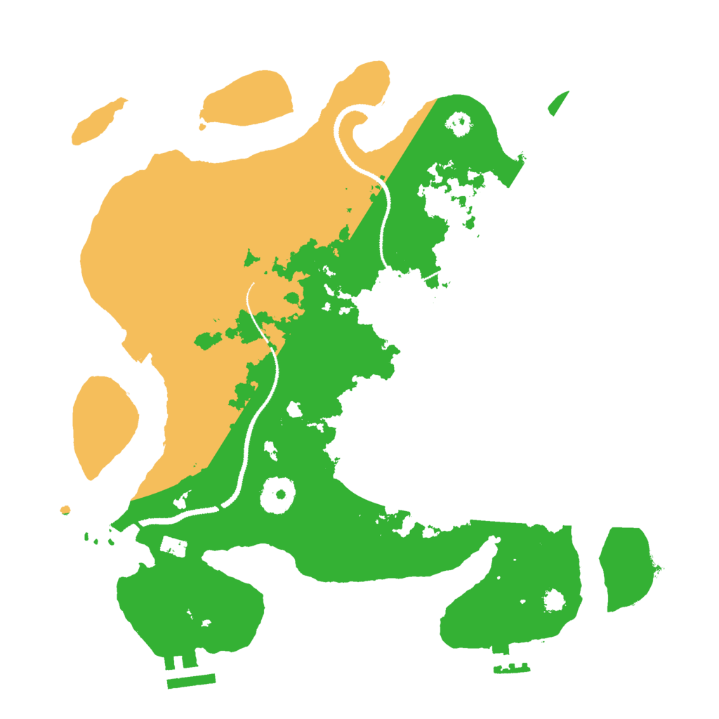 Biome Rust Map: Procedural Map, Size: 3000, Seed: 1950534627
