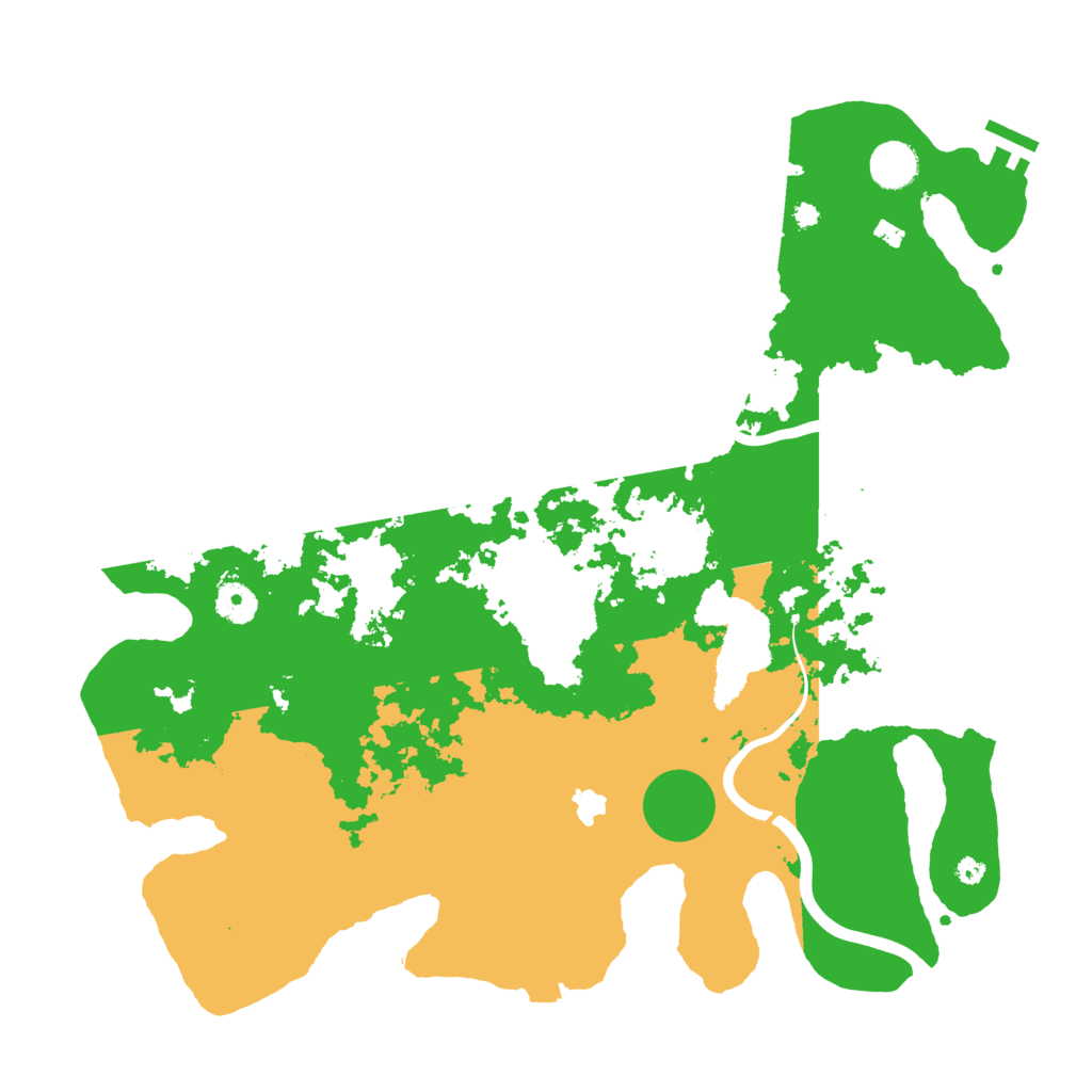 Biome Rust Map: Procedural Map, Size: 4000, Seed: 588939940