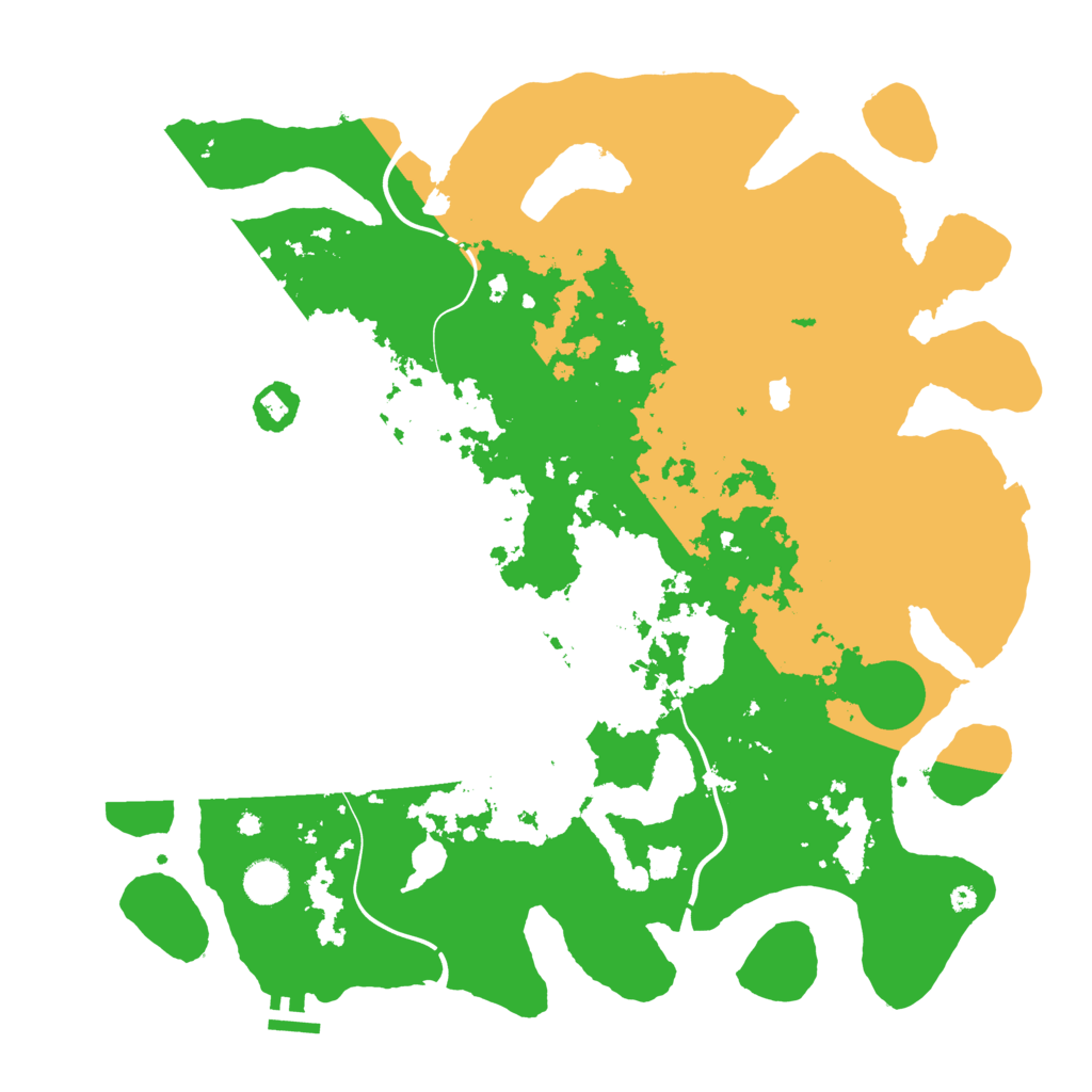 Biome Rust Map: Procedural Map, Size: 4250, Seed: 2052892733