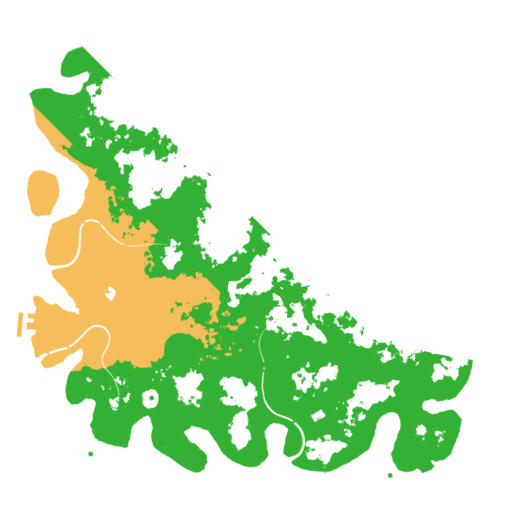 Biome Rust Map: Procedural Map, Size: 4250, Seed: 65508201