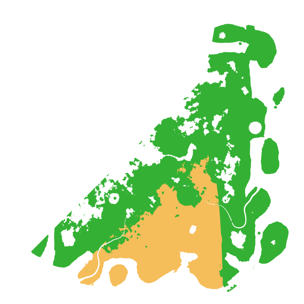 Biome Rust Map: Procedural Map, Size: 4250, Seed: 44143664