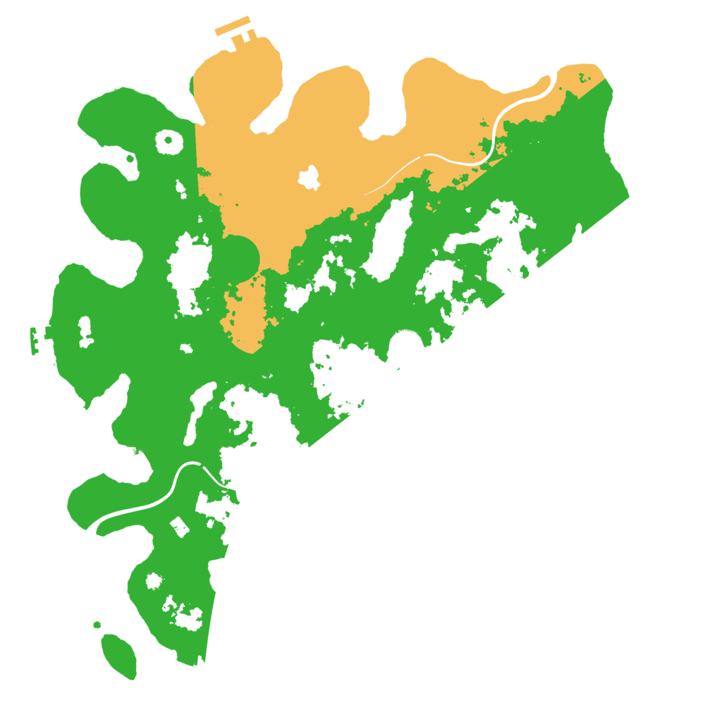 Biome Rust Map: Procedural Map, Size: 4000, Seed: 46984259