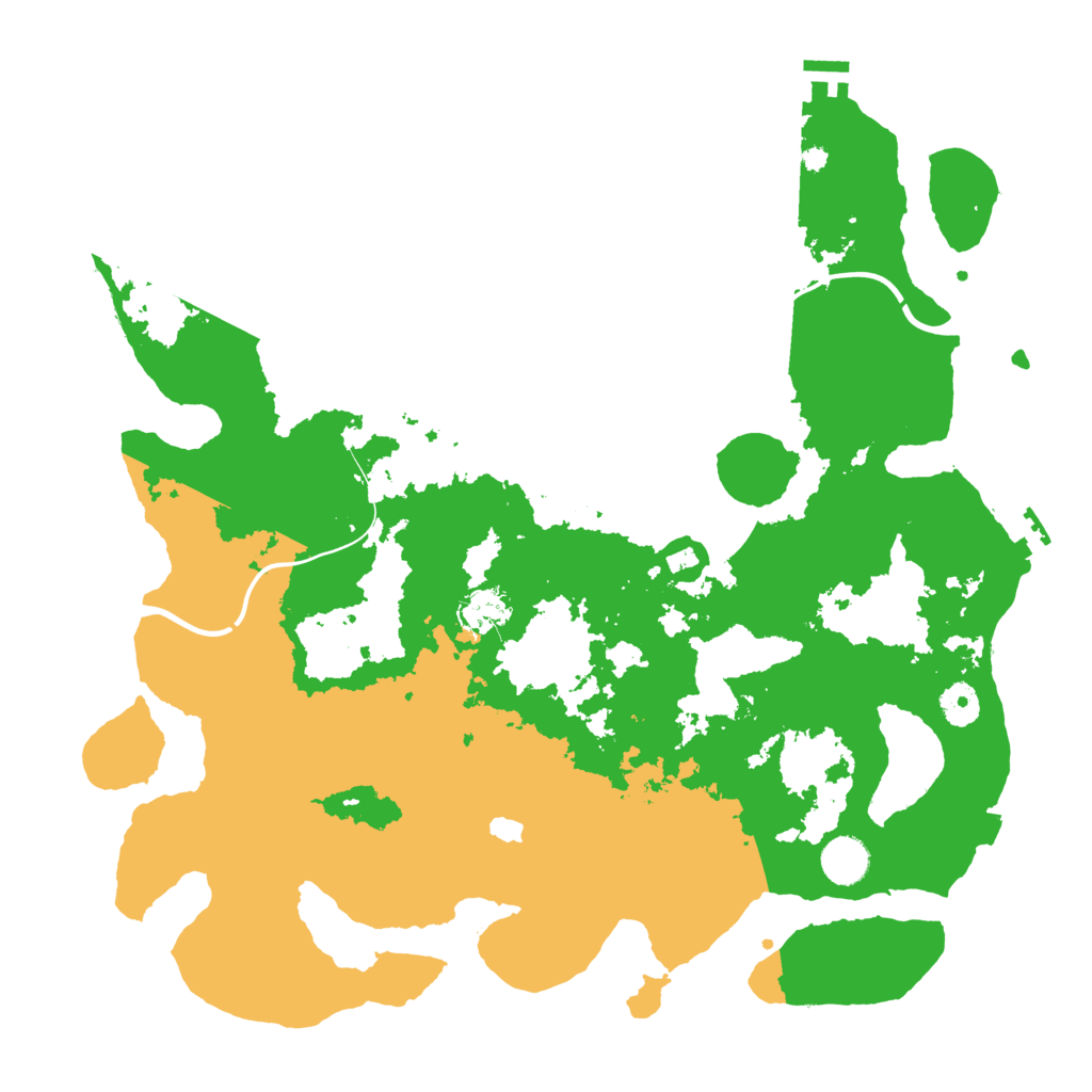 Biome Rust Map: Procedural Map, Size: 4000, Seed: 360526714