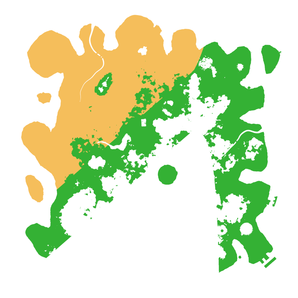 Biome Rust Map: Procedural Map, Size: 4250, Seed: 143899692