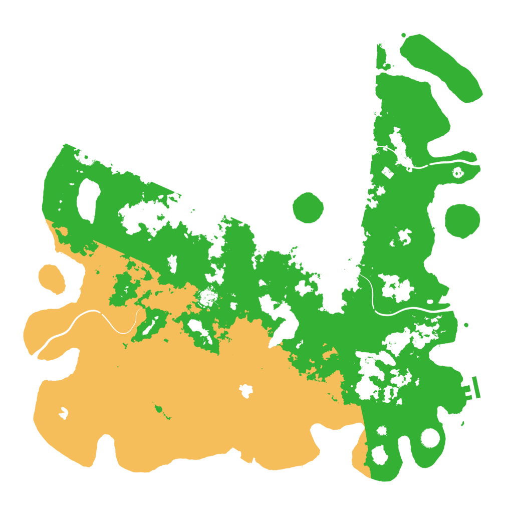 Biome Rust Map: Procedural Map, Size: 4750, Seed: 307296289