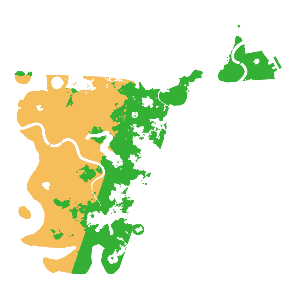 Biome Rust Map: Procedural Map, Size: 4500, Seed: 1905115647