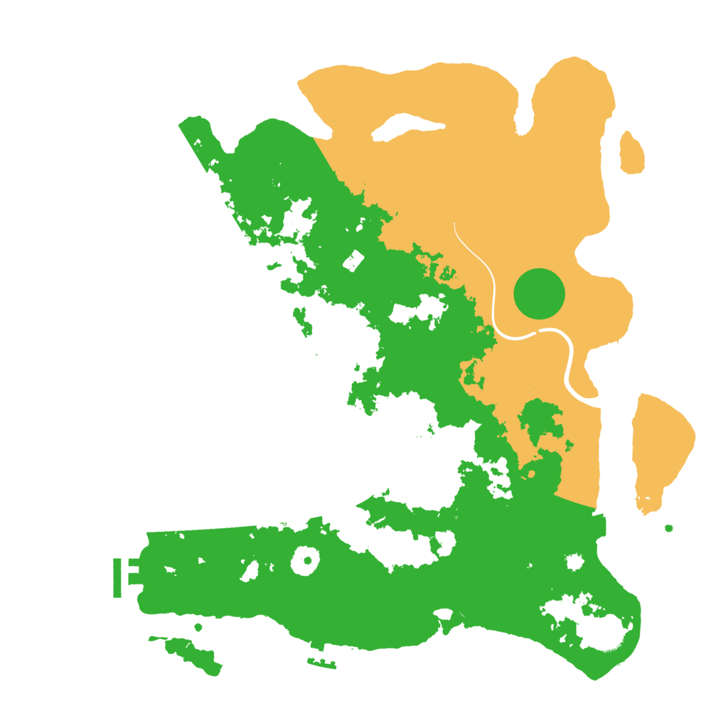 Biome Rust Map: Procedural Map, Size: 3750, Seed: 912143284