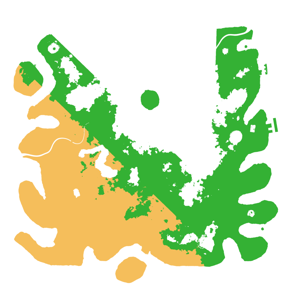 Biome Rust Map: Procedural Map, Size: 4250, Seed: 396684