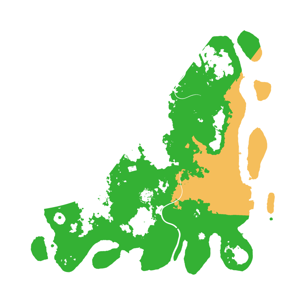 Biome Rust Map: Procedural Map, Size: 3850, Seed: 123286165