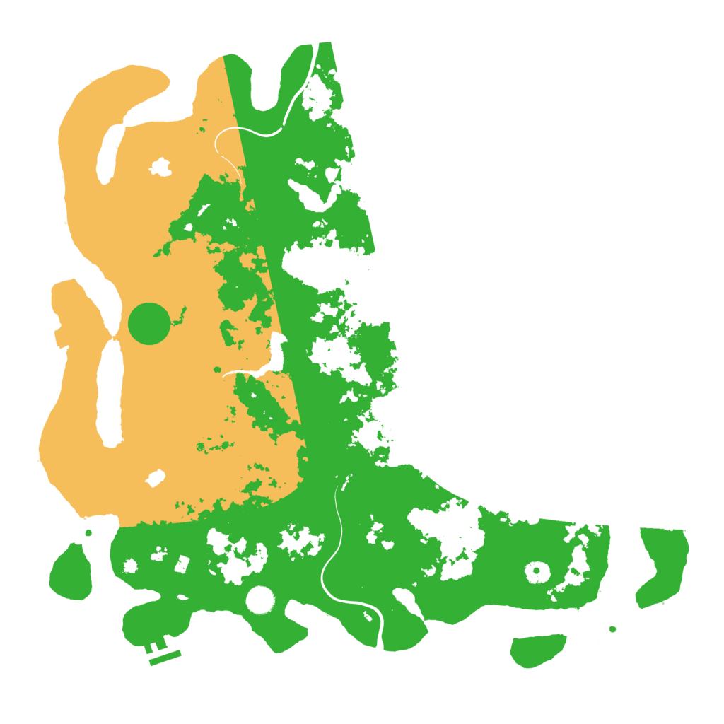 Biome Rust Map: Procedural Map, Size: 4503, Seed: 1899876