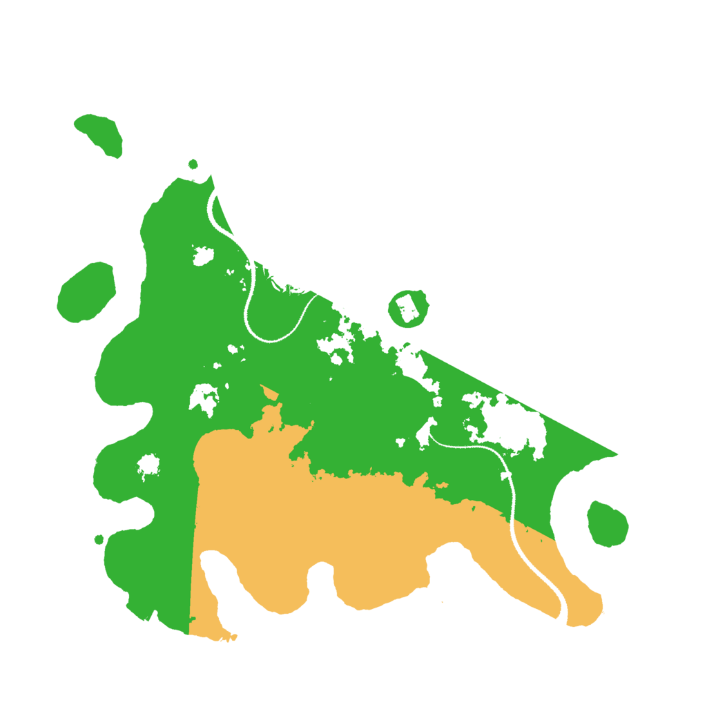 Biome Rust Map: Procedural Map, Size: 3000, Seed: 1690616677