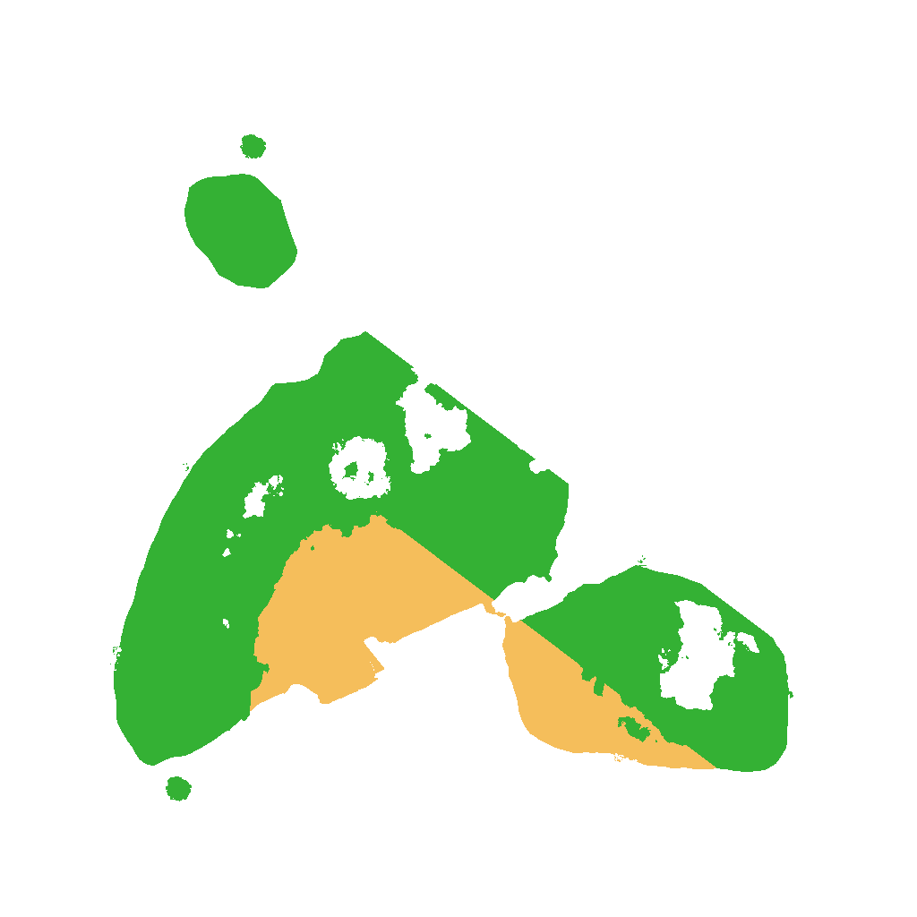 Biome Rust Map: Procedural Map, Size: 1500, Seed: 5461824