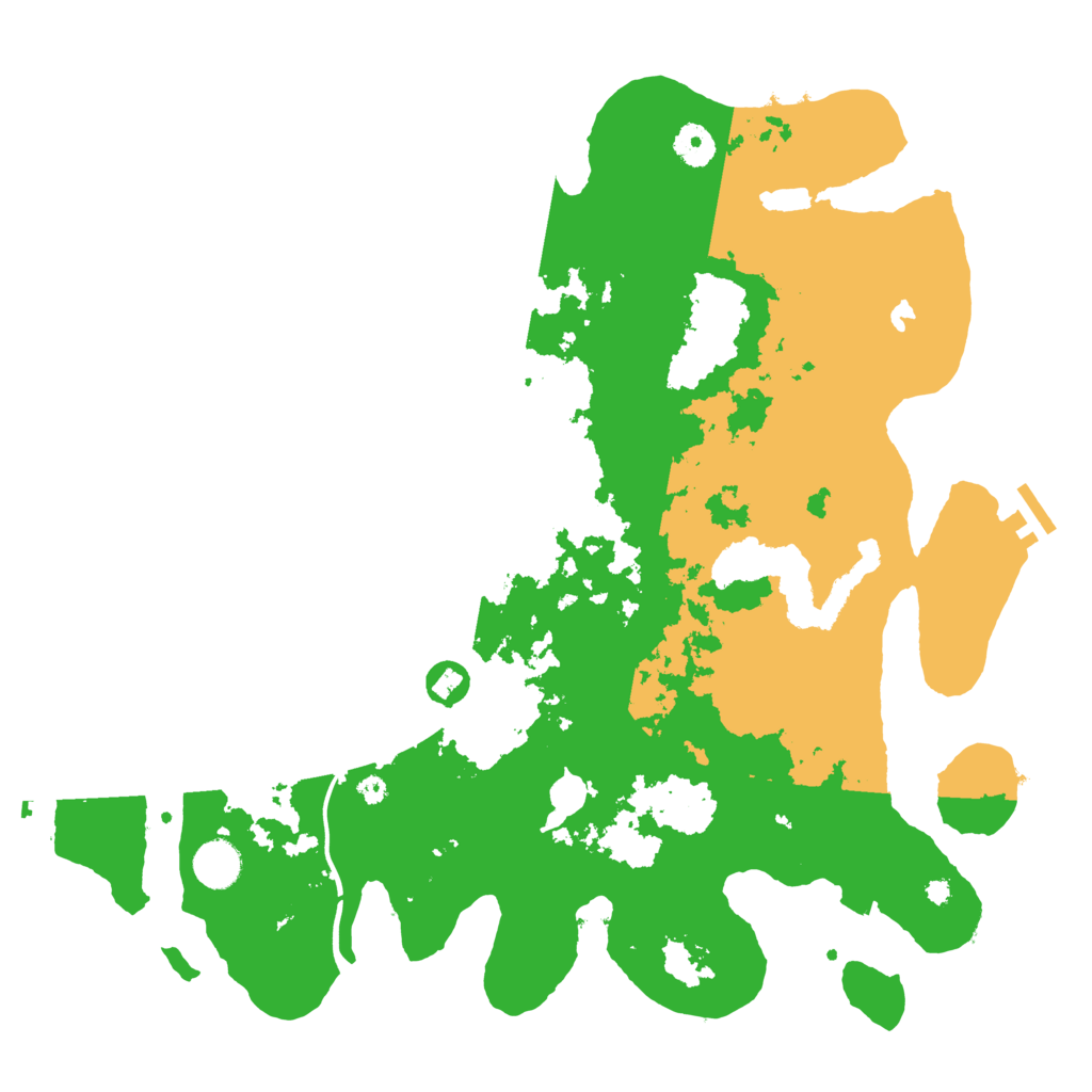 Biome Rust Map: Procedural Map, Size: 4000, Seed: 990339