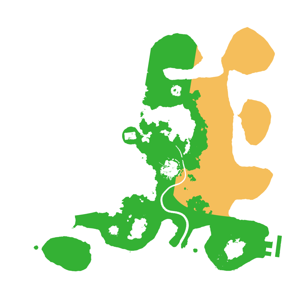 Biome Rust Map: Procedural Map, Size: 2800, Seed: 1571347959