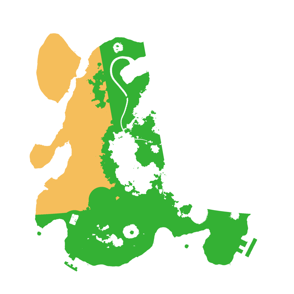 Biome Rust Map: Procedural Map, Size: 3000, Seed: 1564103945