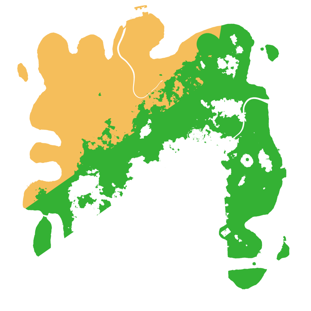 Biome Rust Map: Procedural Map, Size: 3750, Seed: 38049677