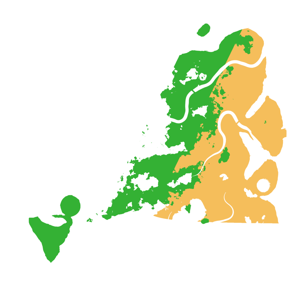 Biome Rust Map: Procedural Map, Size: 4000, Seed: 1623961729