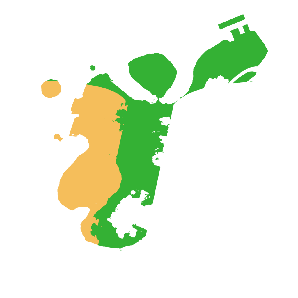 Biome Rust Map: Procedural Map, Size: 2200, Seed: 262068436