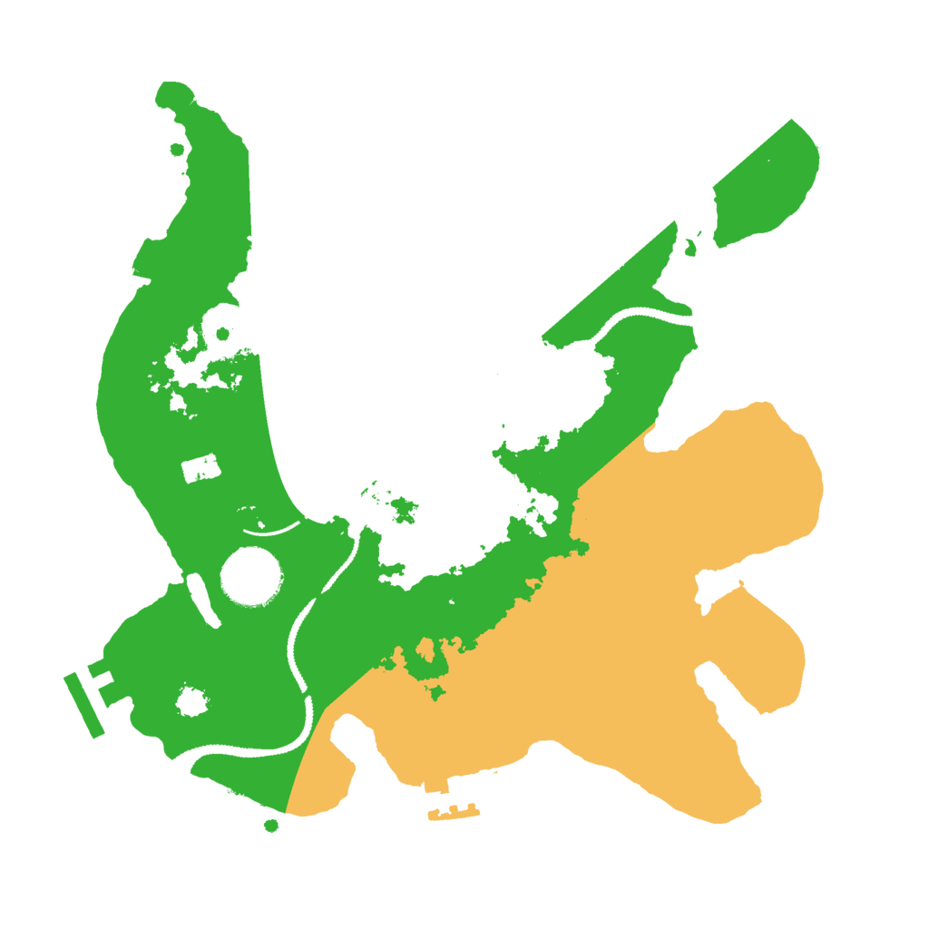 Biome Rust Map: Procedural Map, Size: 2750, Seed: 23154