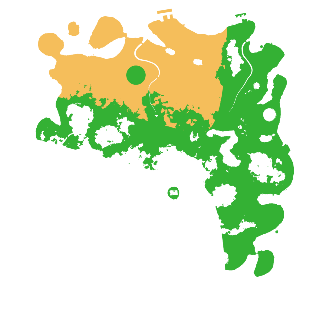 Biome Rust Map: Procedural Map, Size: 4250, Seed: 181184954
