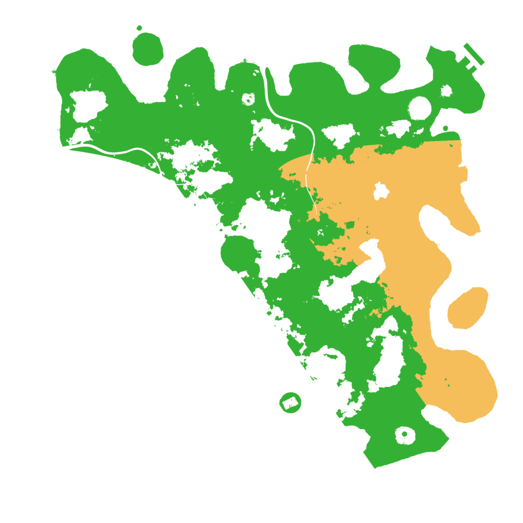 Biome Rust Map: Procedural Map, Size: 4000, Seed: 3594