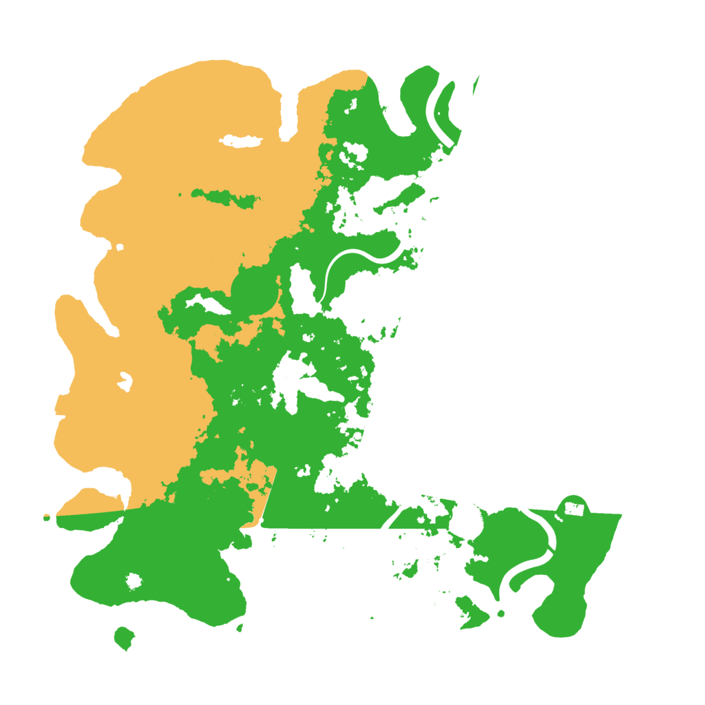 Biome Rust Map: Procedural Map, Size: 4000, Seed: 281280446