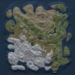 Thumbnail Rust Map: Procedural Map, Size: 4000, Seed: 1974321692, 12 Monuments