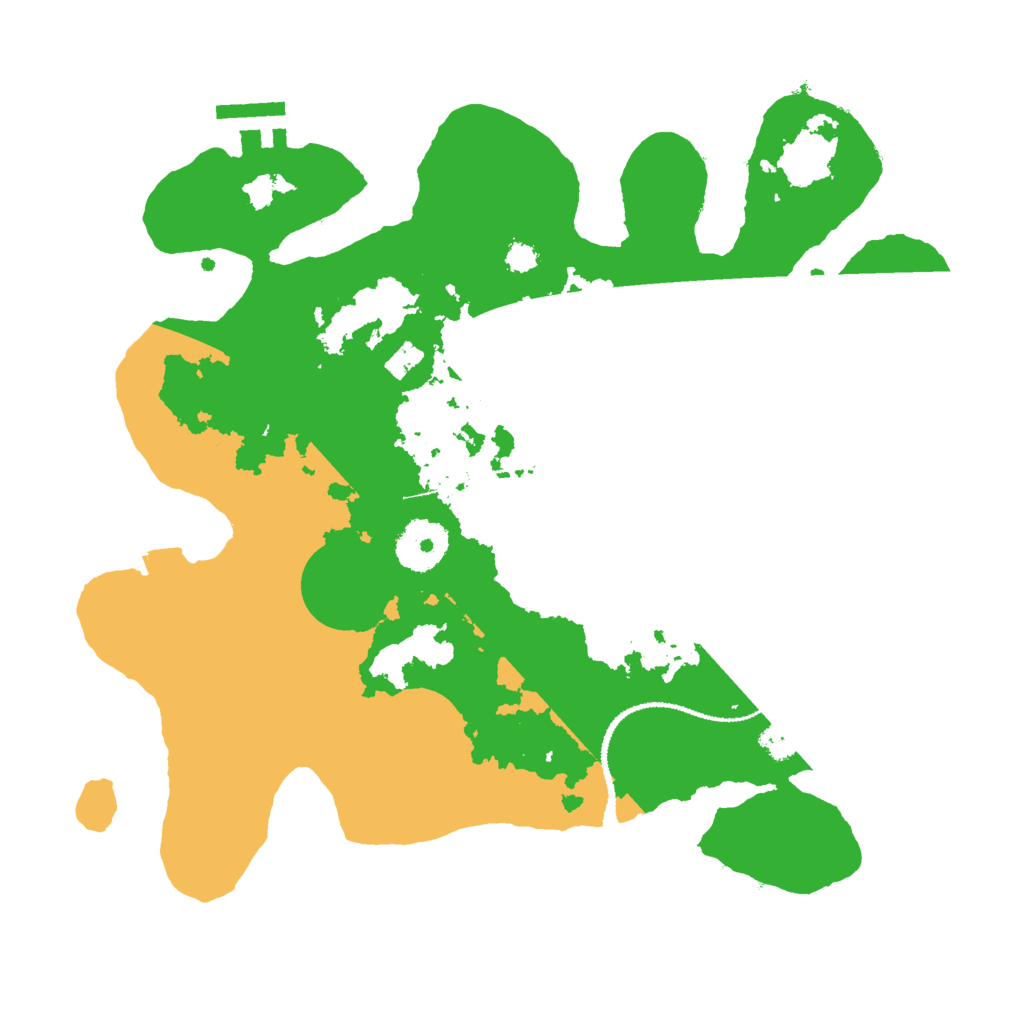 Biome Rust Map: Procedural Map, Size: 3000, Seed: 809882700
