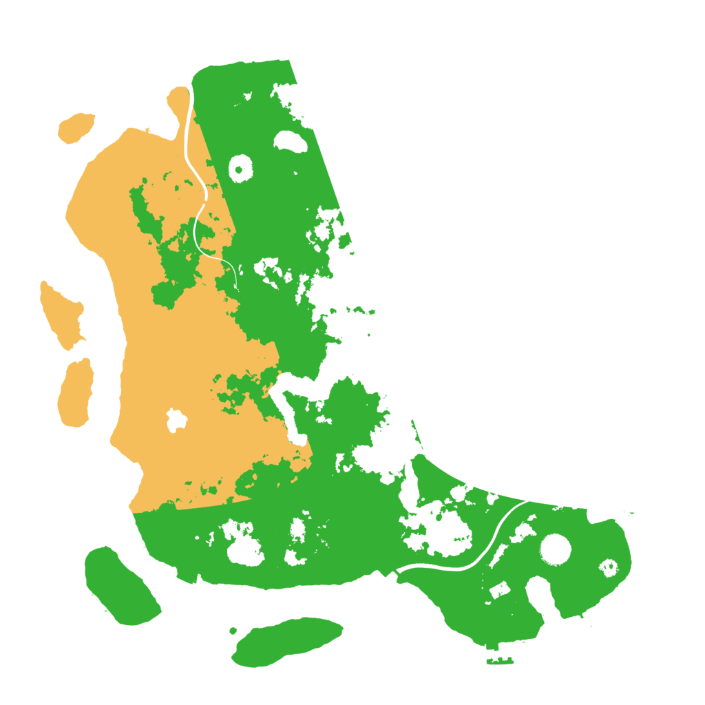 Biome Rust Map: Procedural Map, Size: 4000, Seed: 1798546840