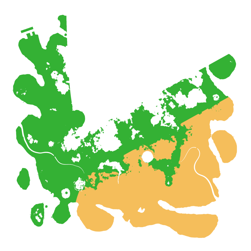 Biome Rust Map: Procedural Map, Size: 4000, Seed: 949994122