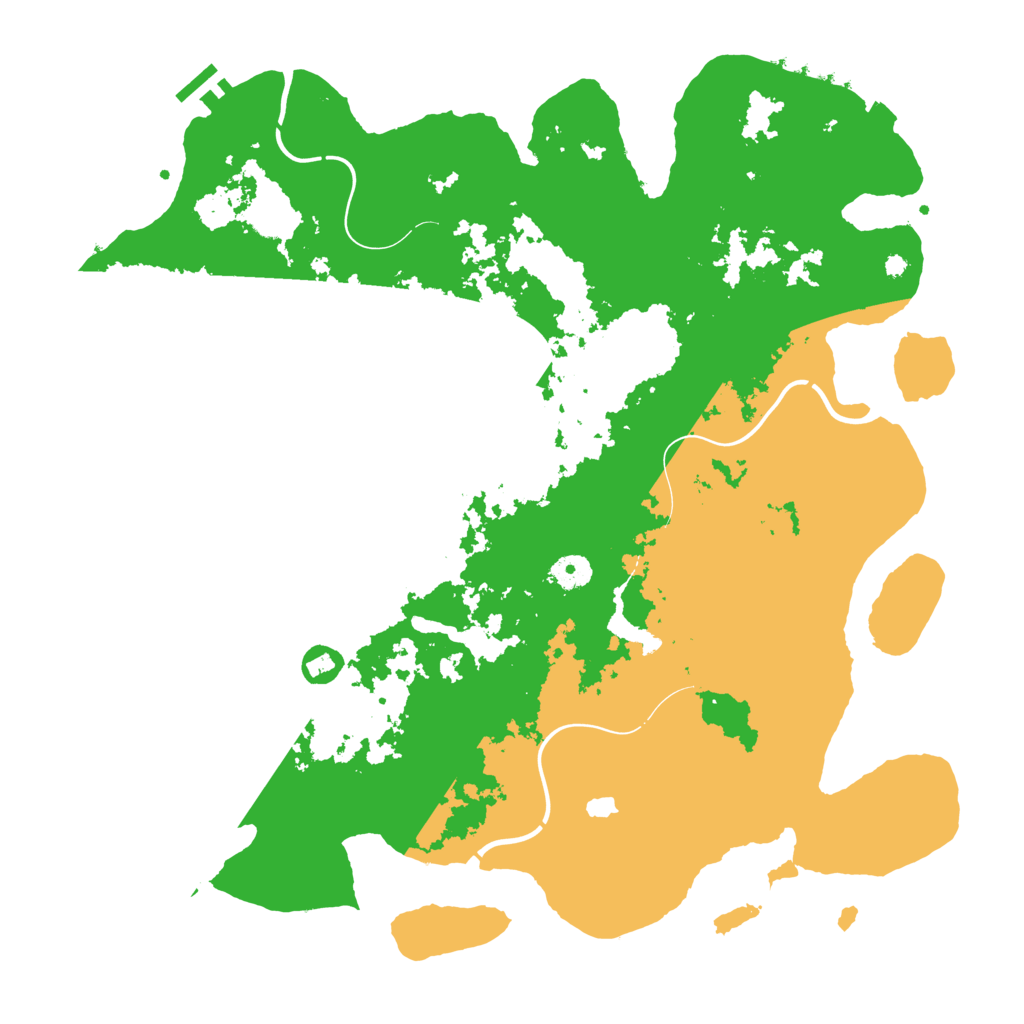 Biome Rust Map: Procedural Map, Size: 4250, Seed: 893775995