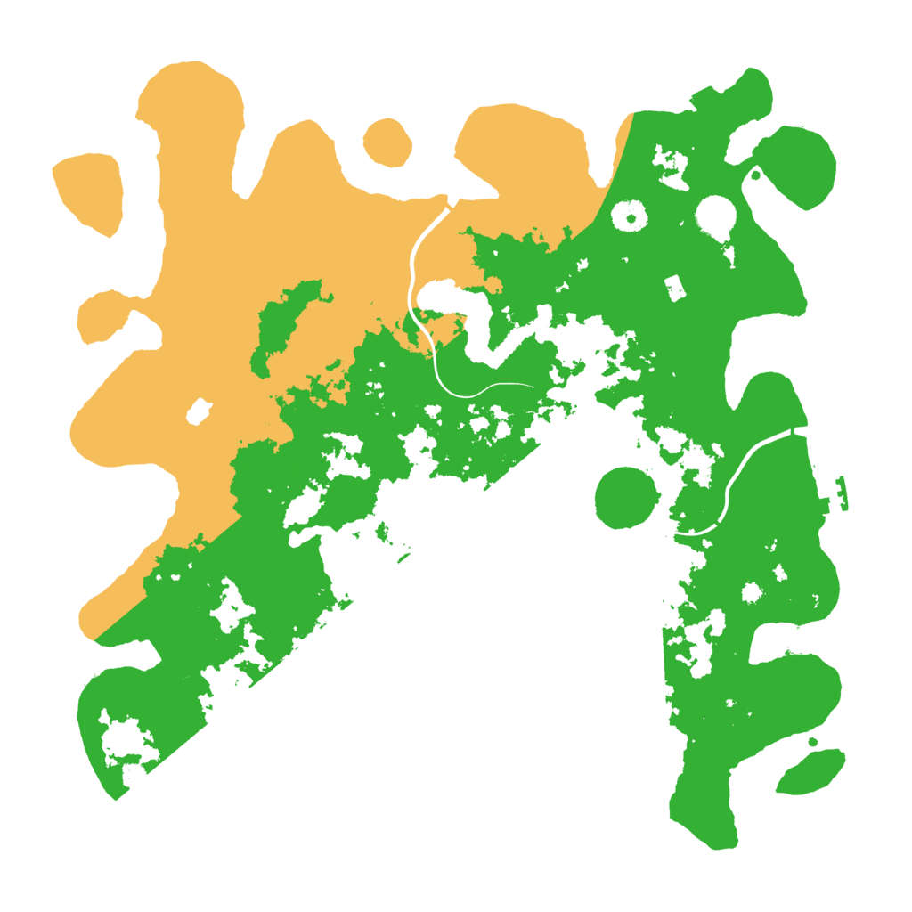 Biome Rust Map: Procedural Map, Size: 4000, Seed: 1941850444