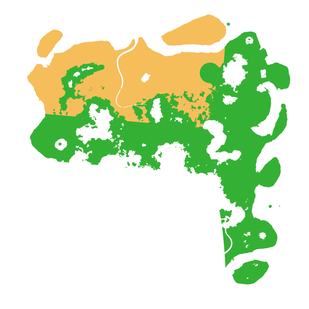 Biome Rust Map: Procedural Map, Size: 4000, Seed: 329322439