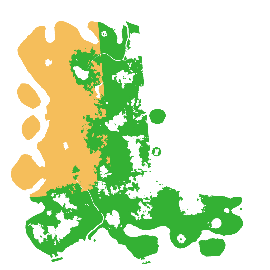 Biome Rust Map: Procedural Map, Size: 4750, Seed: 389019380