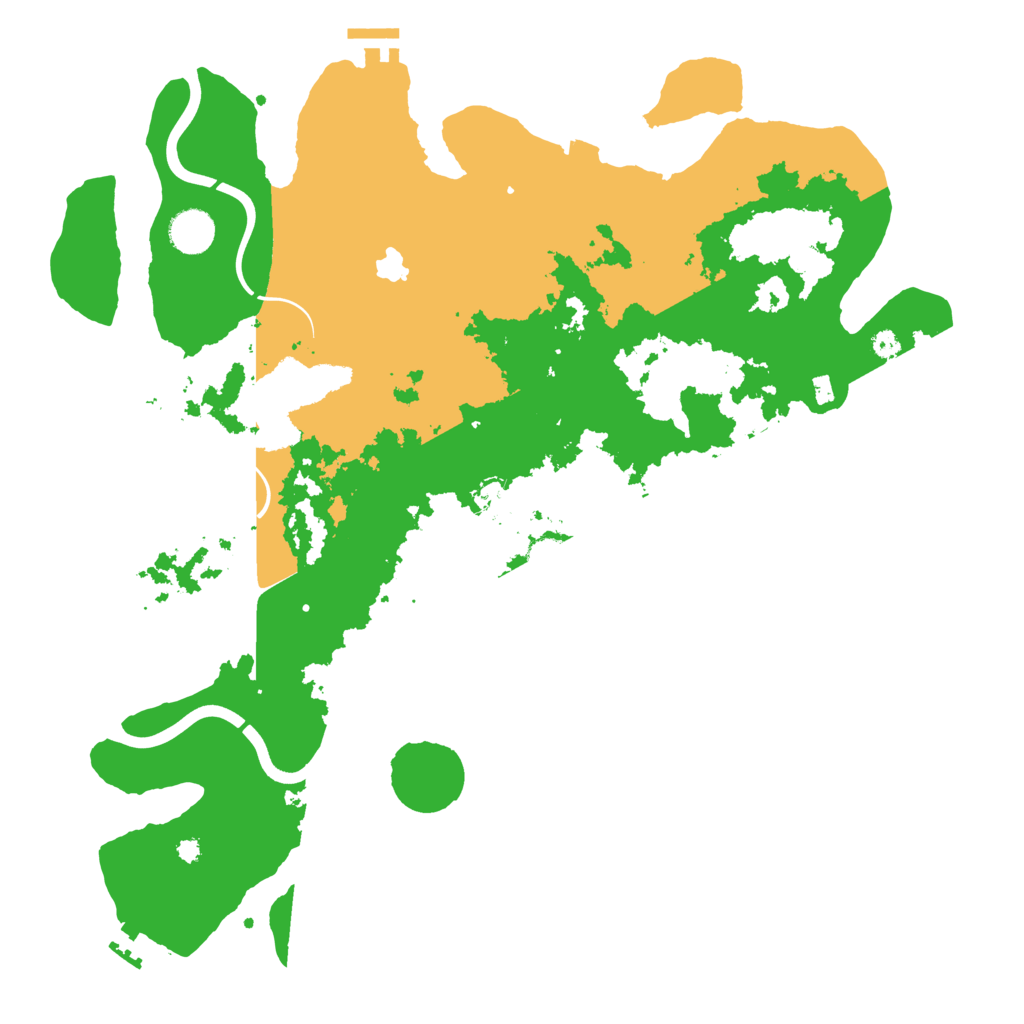 Biome Rust Map: Procedural Map, Size: 4000, Seed: 71383576