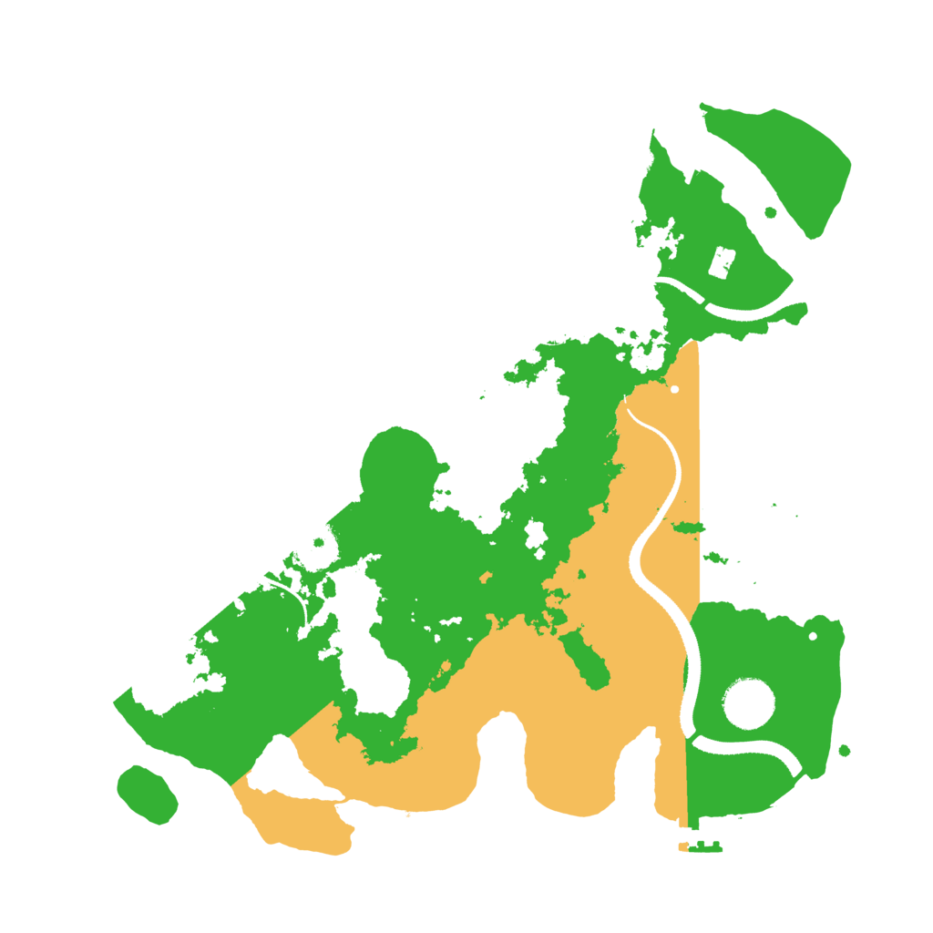 Biome Rust Map: Procedural Map, Size: 3250, Seed: 1402767764