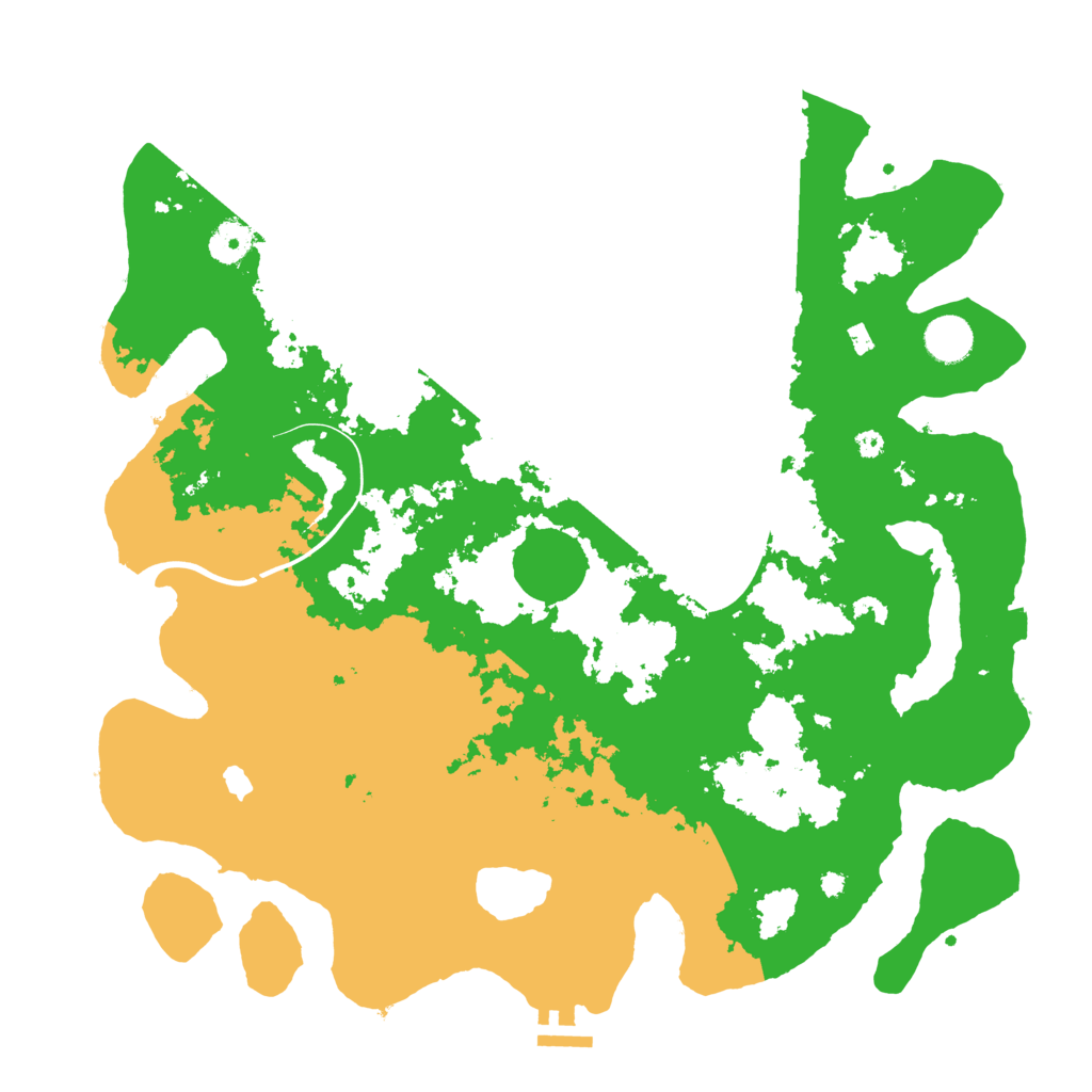 Biome Rust Map: Procedural Map, Size: 4000, Seed: 1818641339