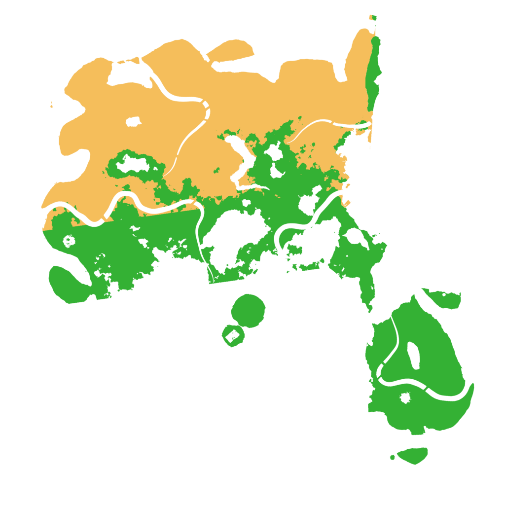 Biome Rust Map: Procedural Map, Size: 4250, Seed: 1744334140