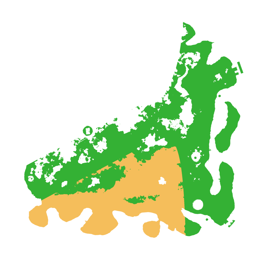 Biome Rust Map: Procedural Map, Size: 4250, Seed: 91735722