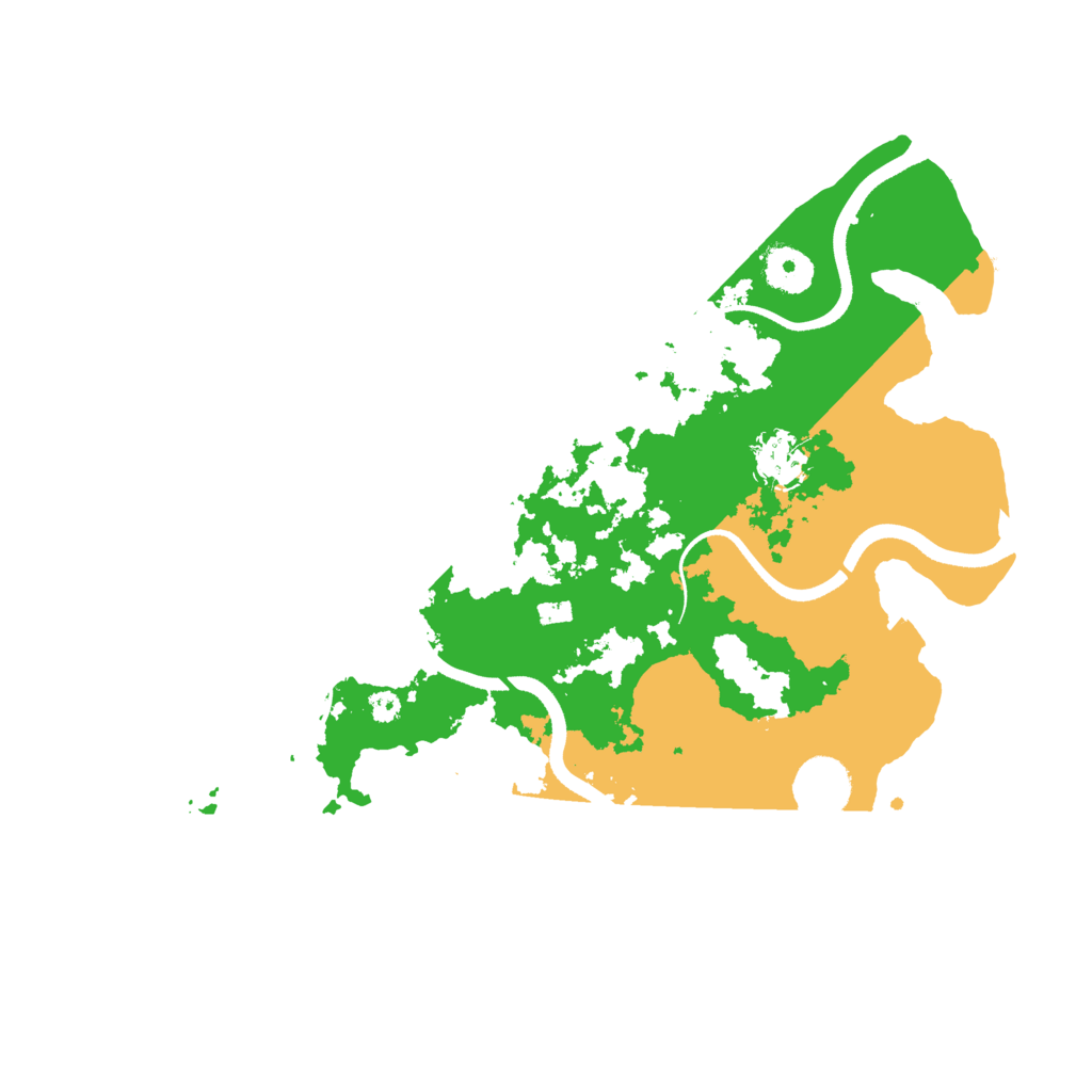 Biome Rust Map: Procedural Map, Size: 3500, Seed: 562092996