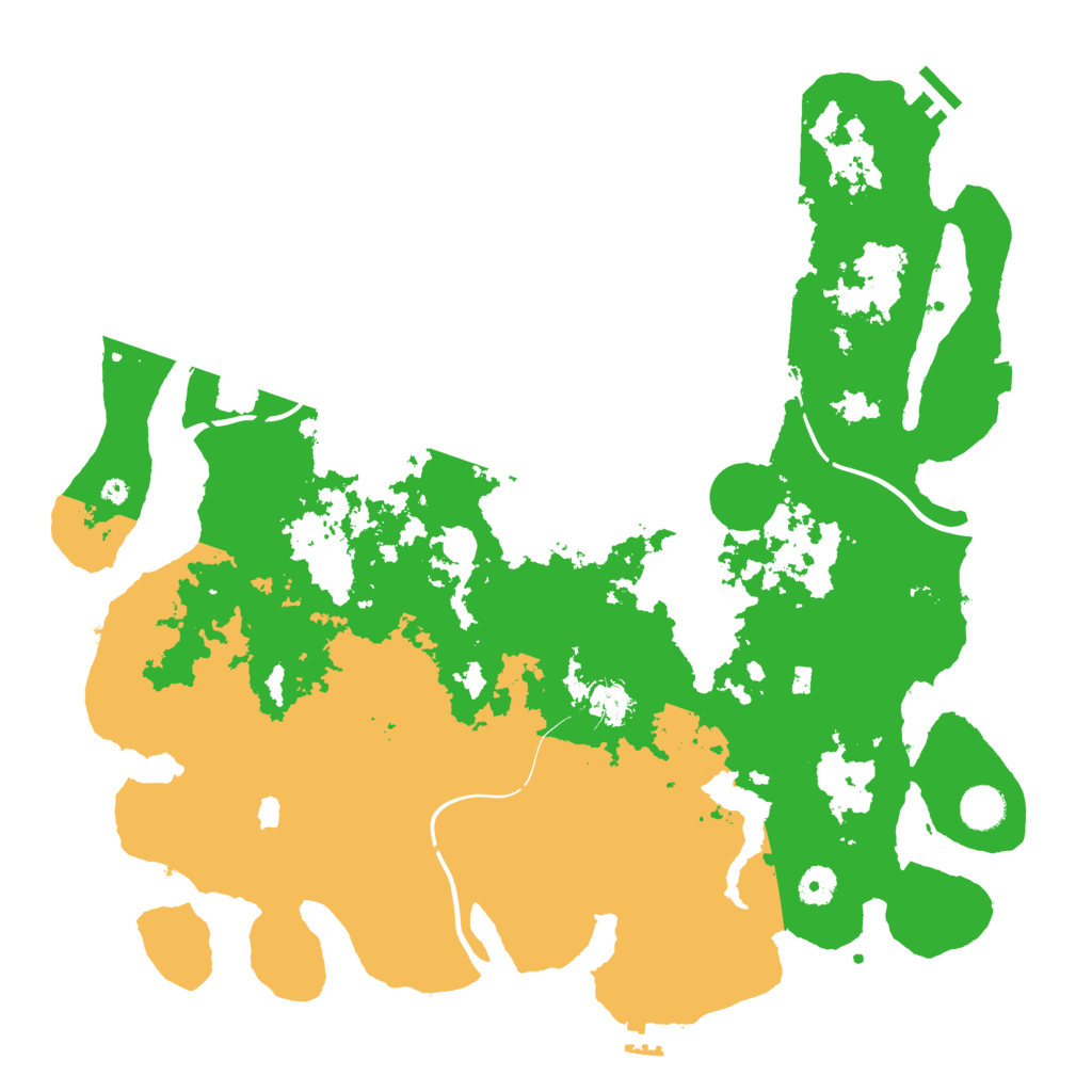 Biome Rust Map: Procedural Map, Size: 4250, Seed: 6909082