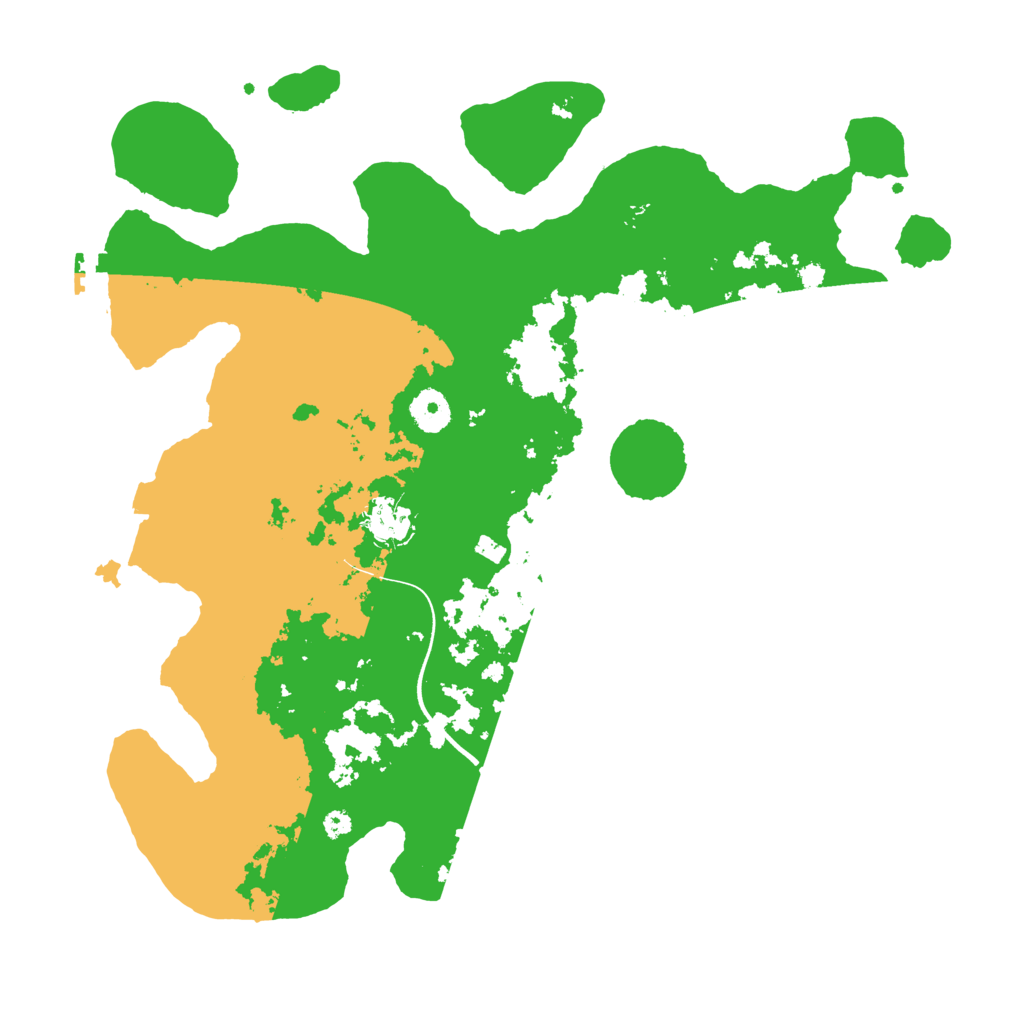 Biome Rust Map: Procedural Map, Size: 3750, Seed: 100802616